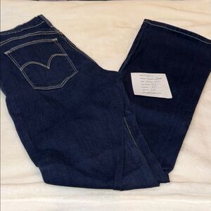 Levi's Dark Blue Boot Cut Jeans